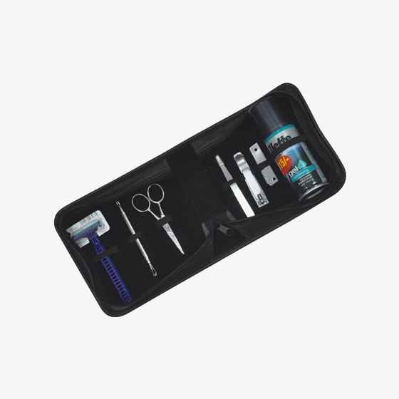 7-Pcs Gentle Men`s Grooming Travel Kit 7-Pcs Gentle Men`s Grooming Travel Kit