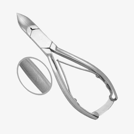 Flame Pointed Nipper With Double Spring Flame Pointed Nipper With Double Spring