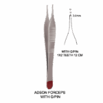 Adson Forceps With G/Pin - Professional 12cm Tool