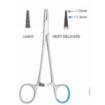 Crile Wood Needle Holder 14cm Light Very Delicate Wooden Handle